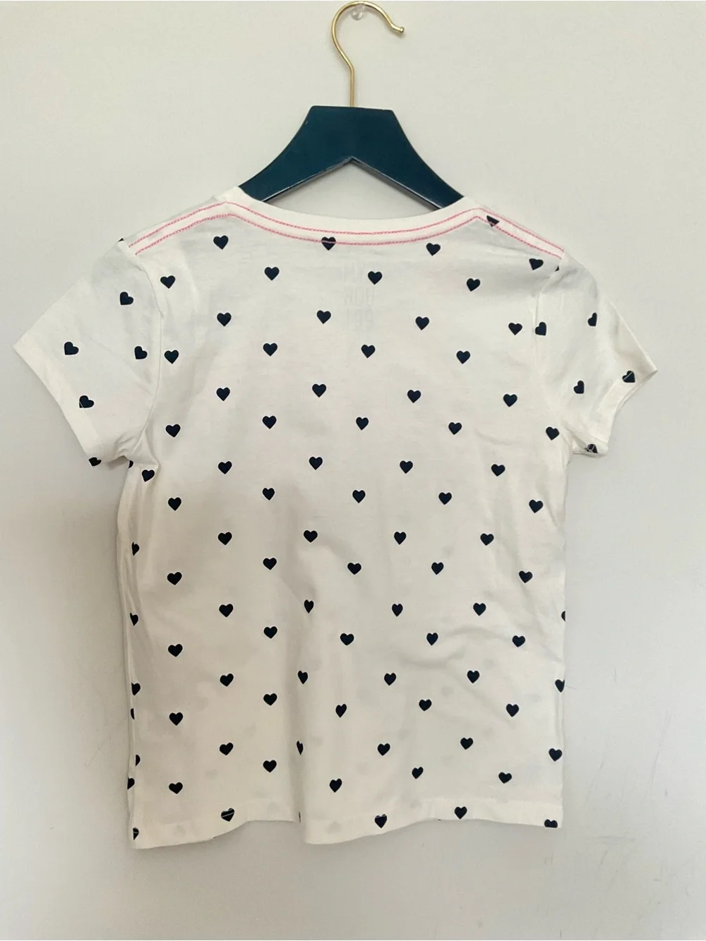 Gymboree Kids 'OOH LA LA' Heart Print Tee Size M(7-8) NWT